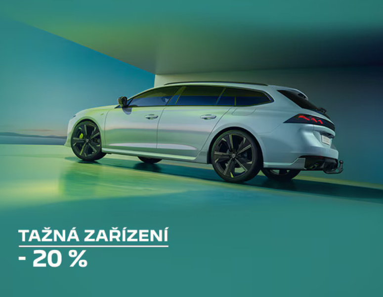 Tažná zařízení s 20% slevou