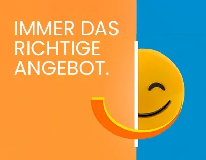 Immer das richtige Angebot