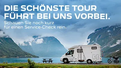 Service-Check für Wohnmobile.