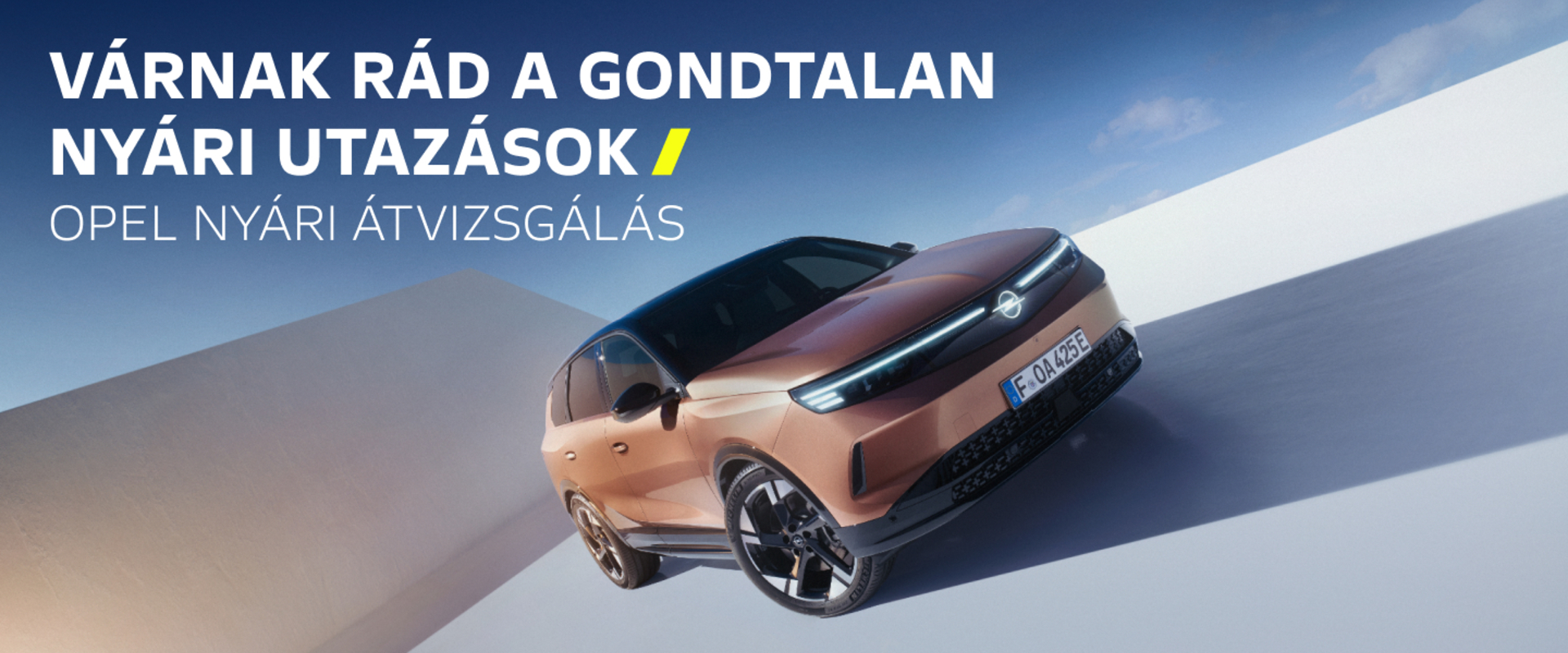 Opel nyári átvizsgálás