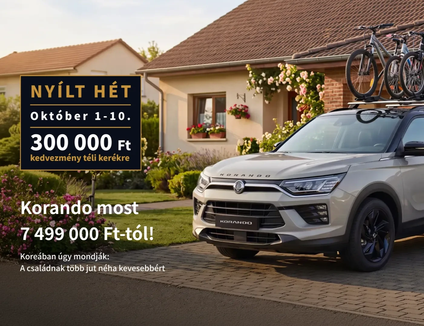 Tivoli és Korando modellek