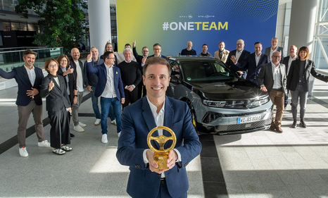 GSE SUCCESS: NEW OPEL MOKKA GSE WINS GOLDEN STEERING WHEEL 2025