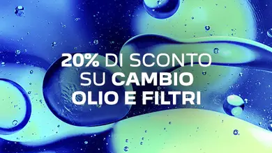 OFFERTA CAMBIO OLIO E FILTRI