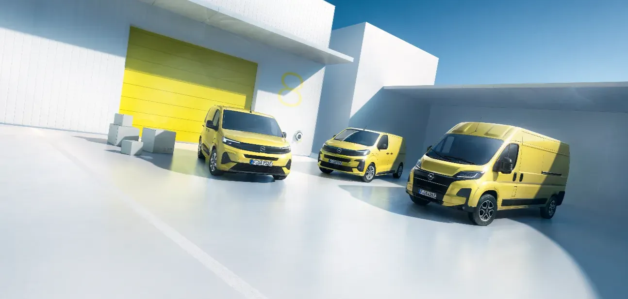 Samochody dostawcze Opel