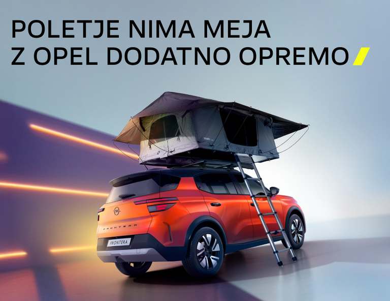 Poletje nima meja z opel dodatno opremo